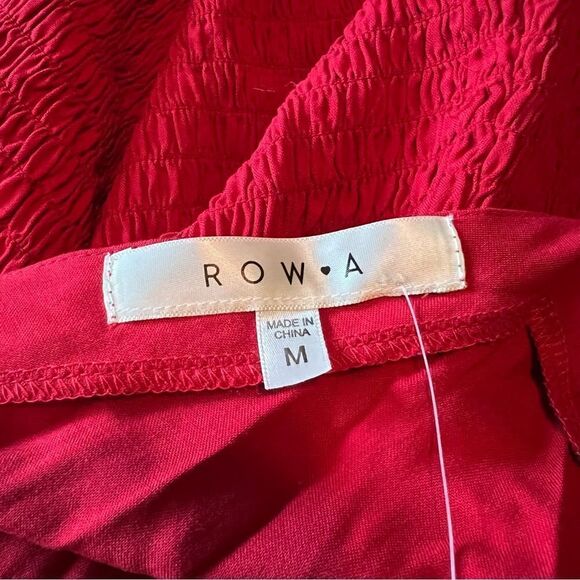 NWT! Row A red mini dress - Picture 7 of 12